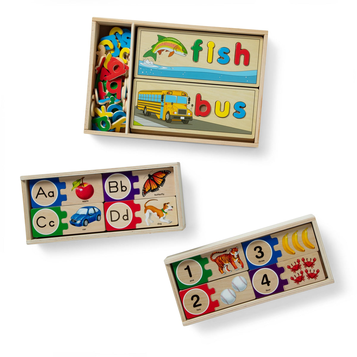 Alphabet & Counting Puzzles