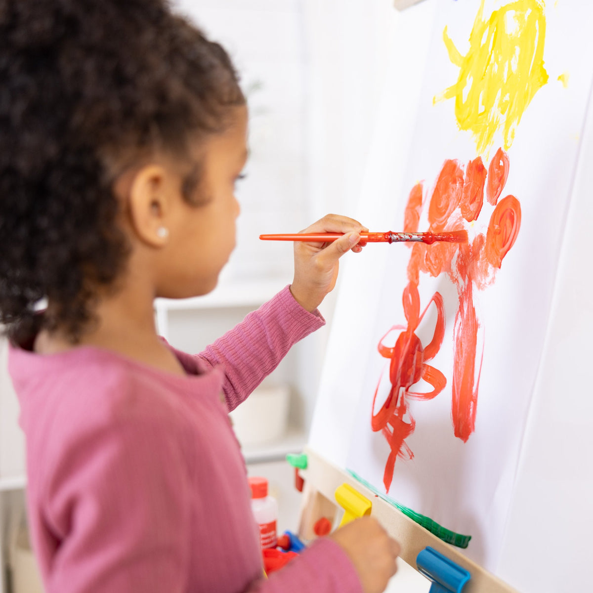 Deluxe Wooden Standing Art Easel