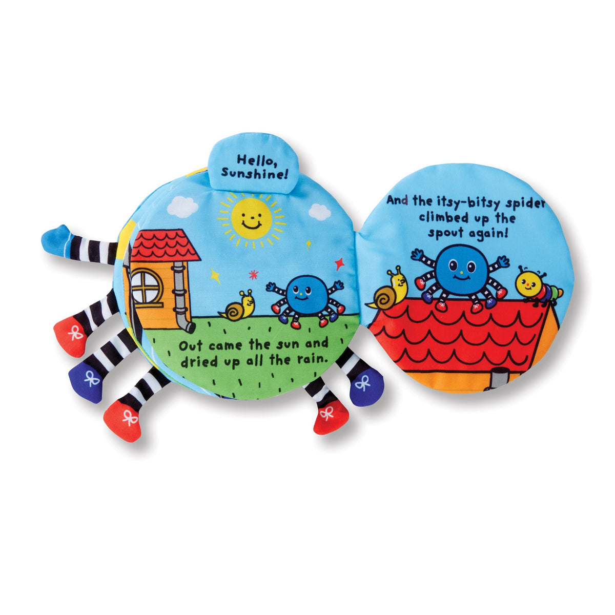 K's Kids Itsy-Bitsy Spider Soft Activity Book