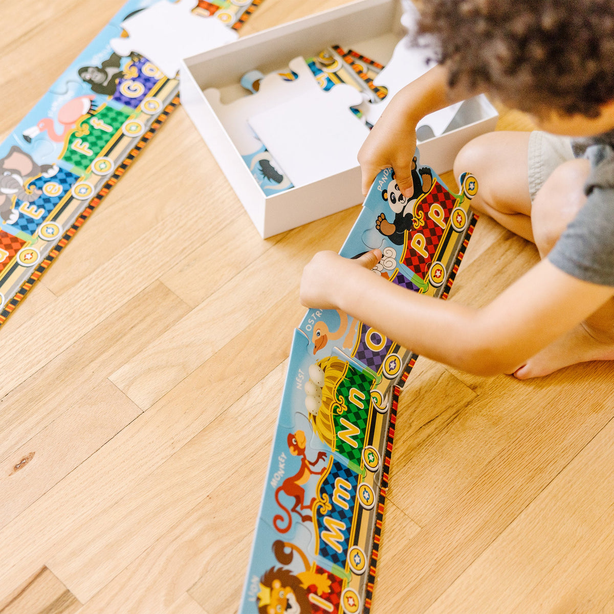 Alphabet Express Floor Puzzle - 27 Pieces