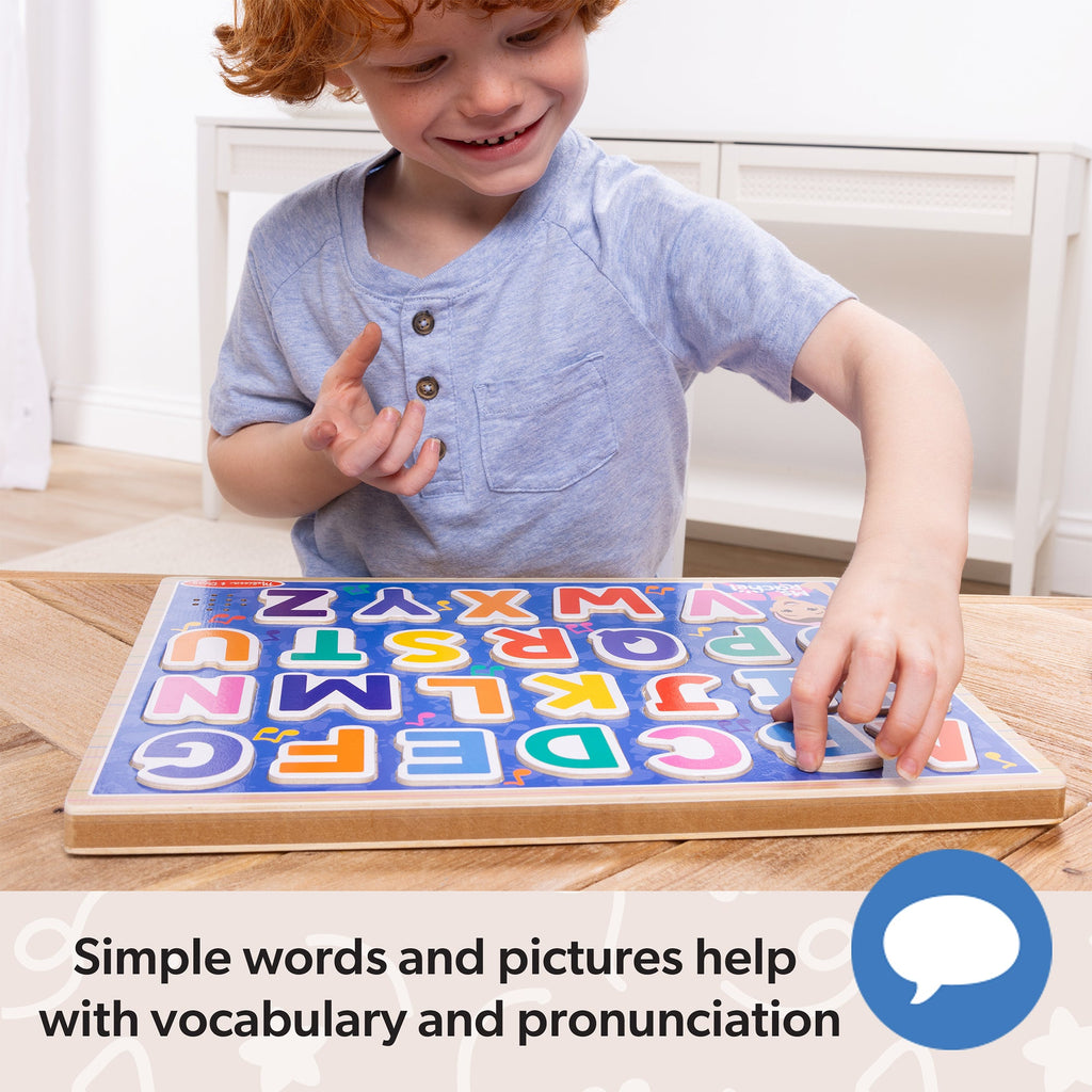 Ms. Rachel™  Wooden Phonics Alphabet Sound Puzzle - 26 Pieces