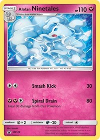 Alolan Ninetales - SM128 - SM128 - (SM Promos)