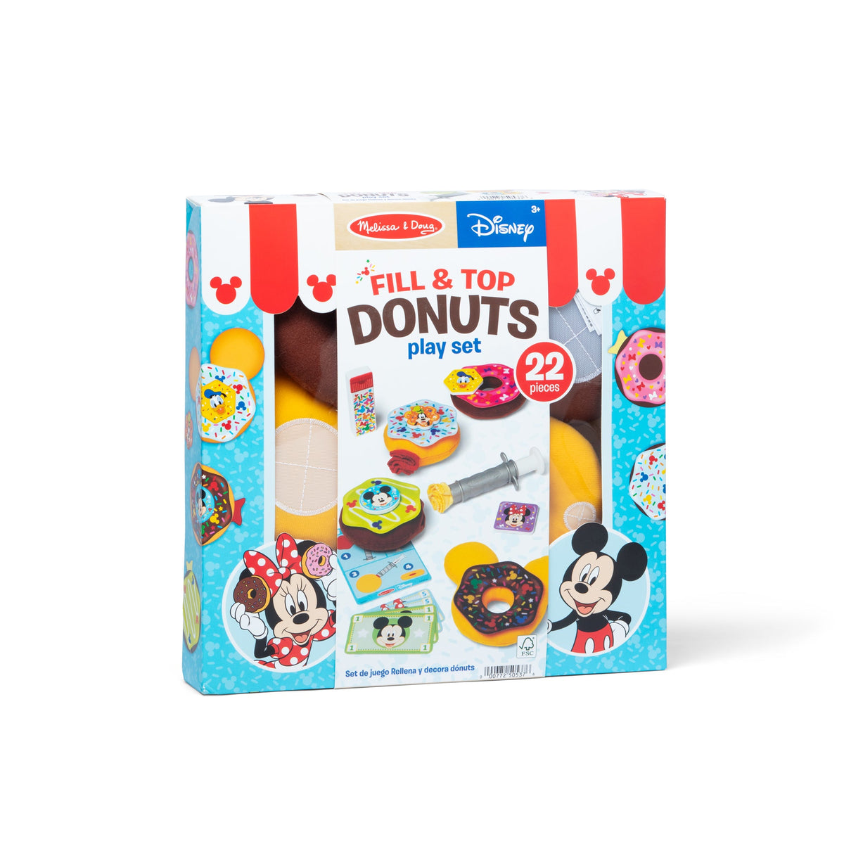 Disney Fill and Top Character Donuts Play Set