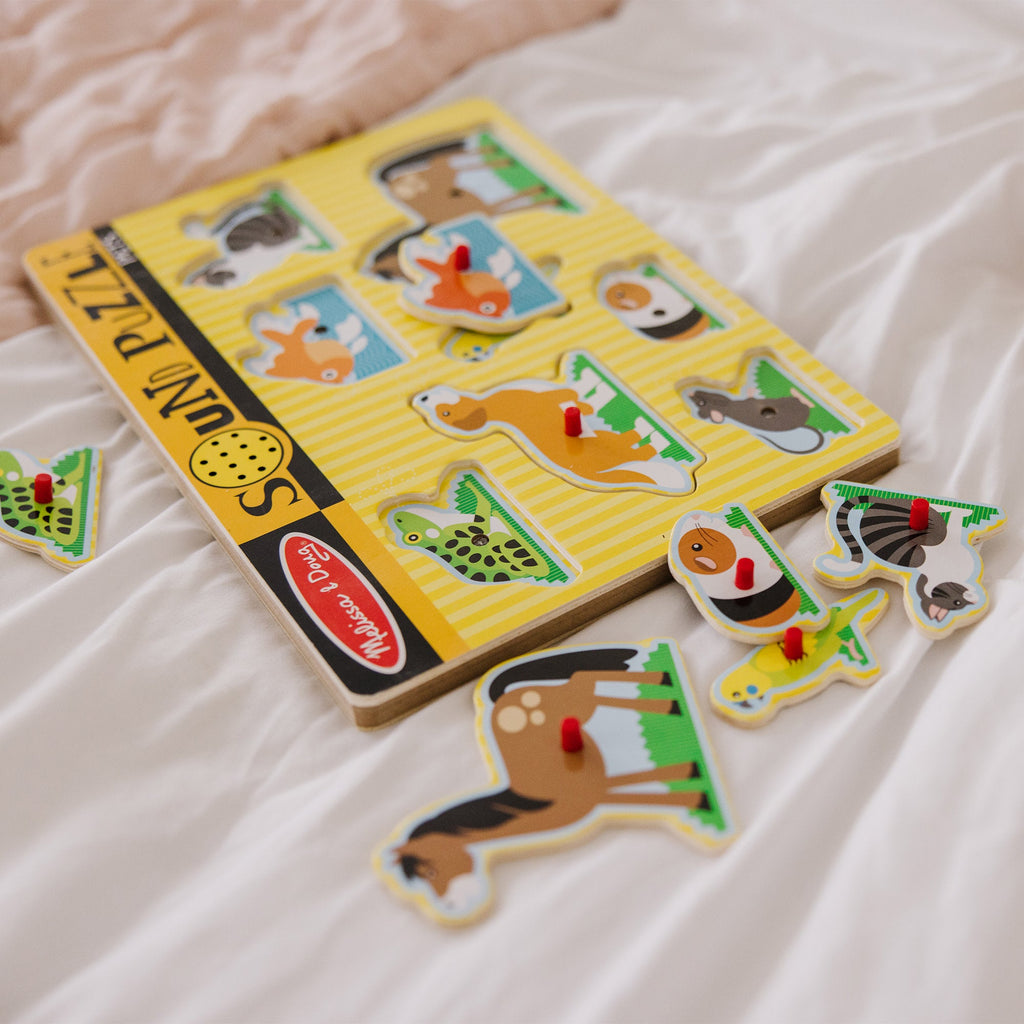 Pets Sound Puzzle - 8 Pieces