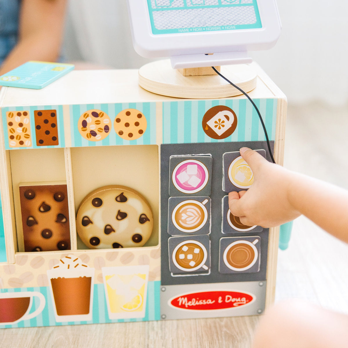 Wooden Cafe Barista Coffee Shop