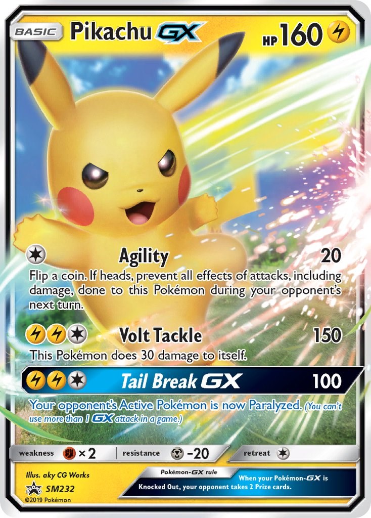 Pikachu GX - SM232
