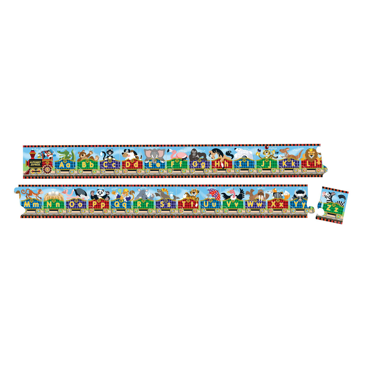 Alphabet Express Floor Puzzle - 27 Pieces