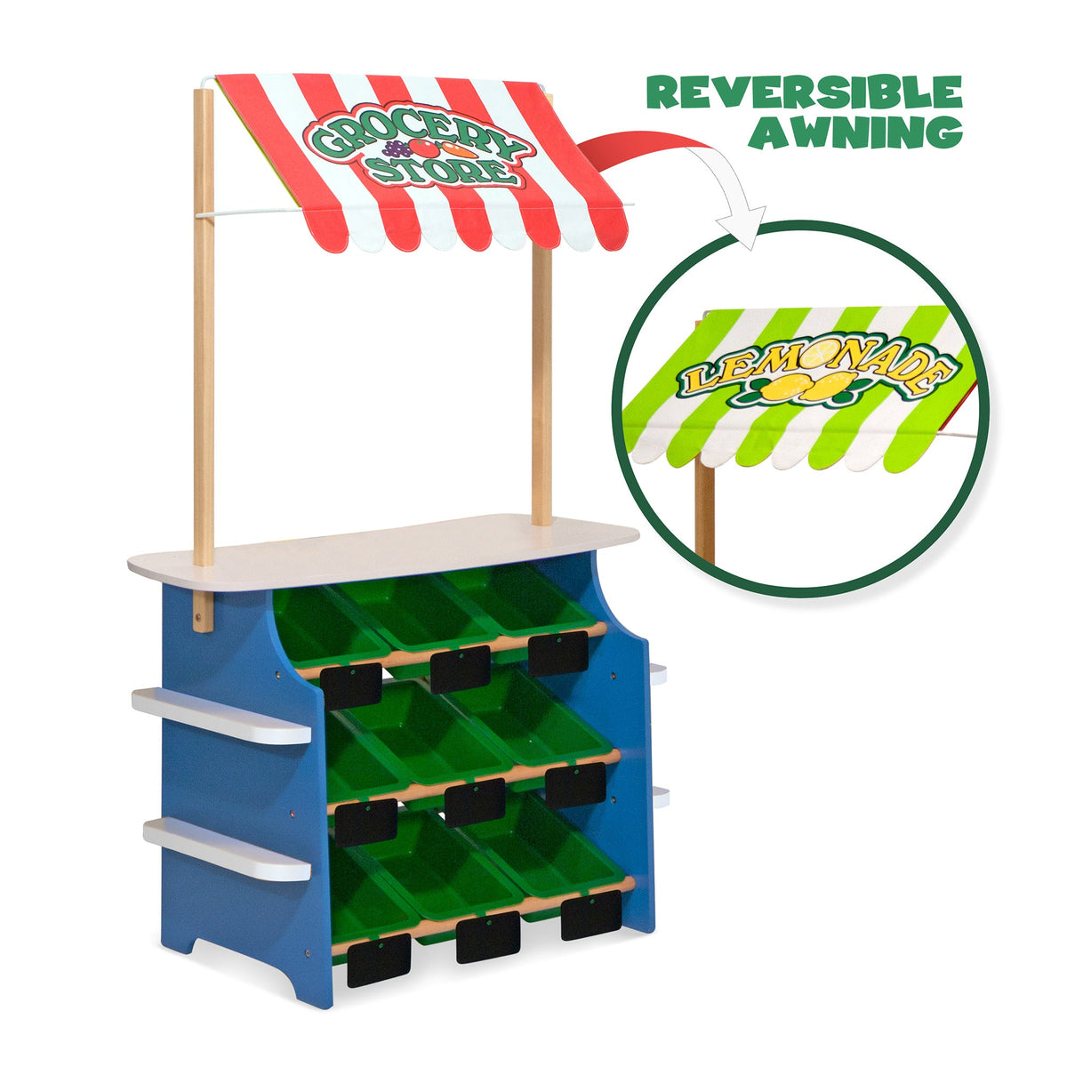 Wooden Grocery Store / Lemonade Stand