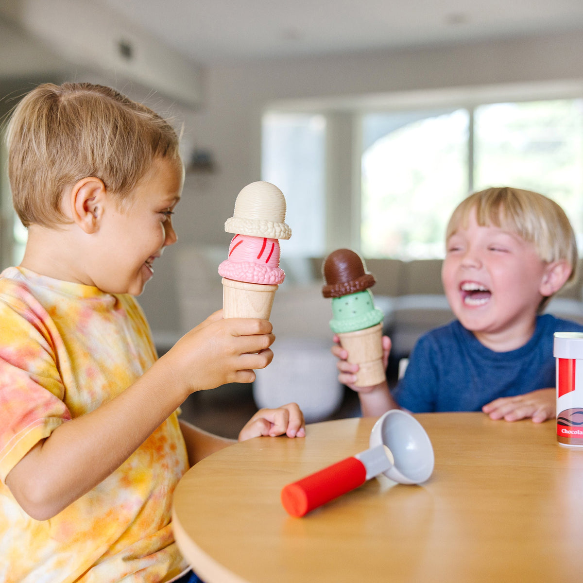 Scoop & Stack Ice Cream Cone Magnetic Play Set