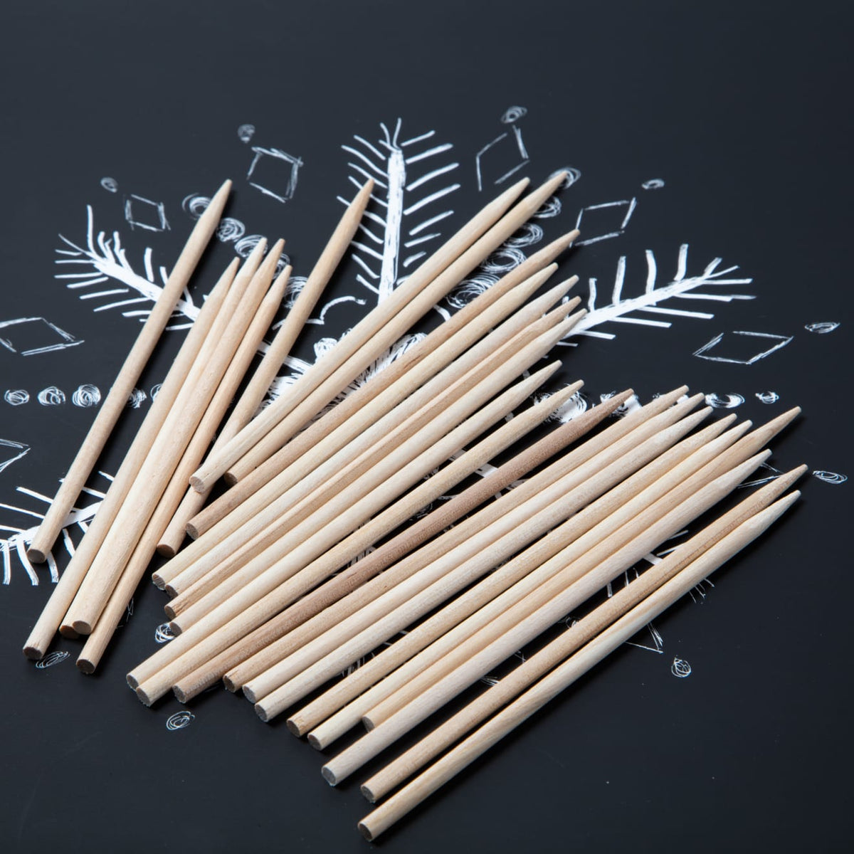 Scratch Art 25 Wood Stylus Tools