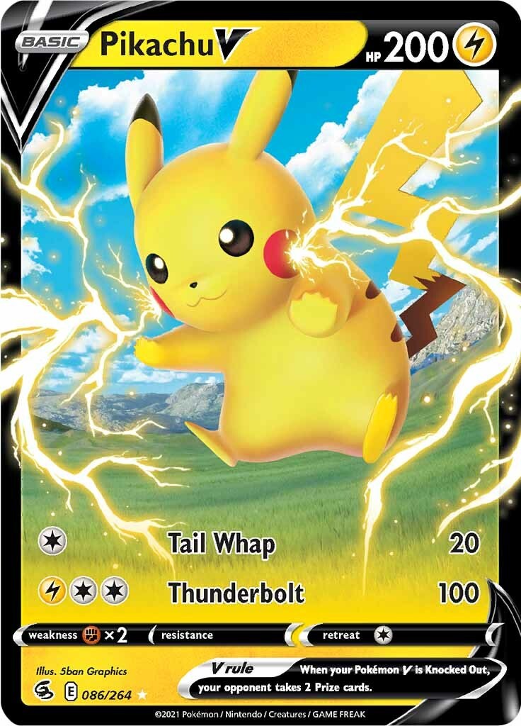 Pikachu V - 086/264