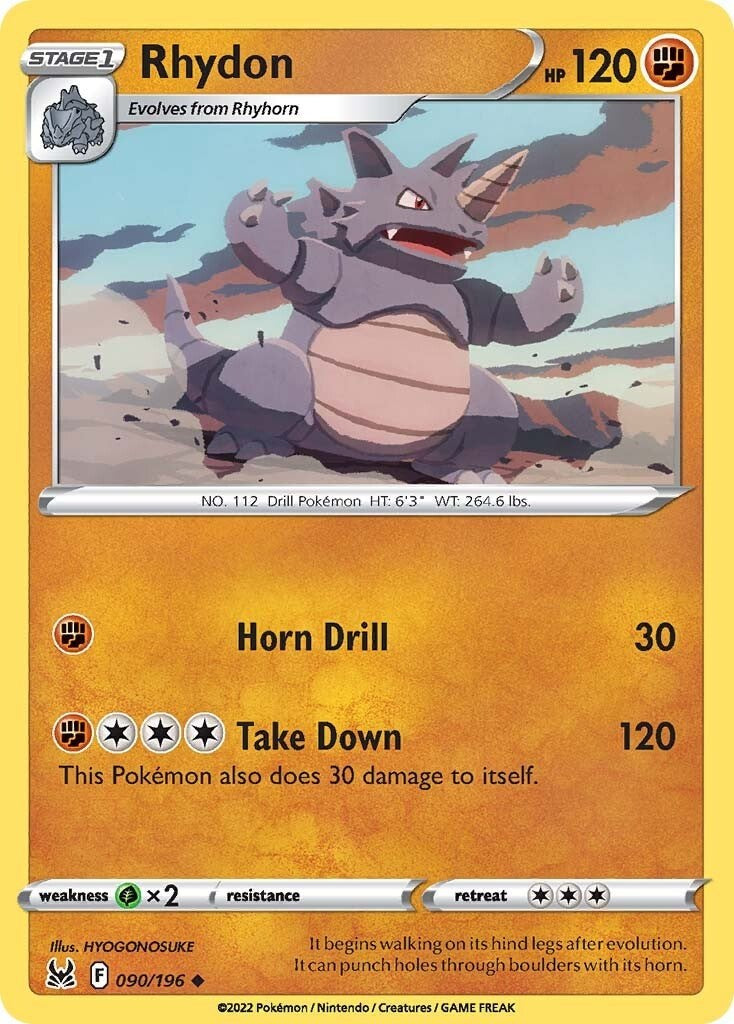 Rhydon - 090/196