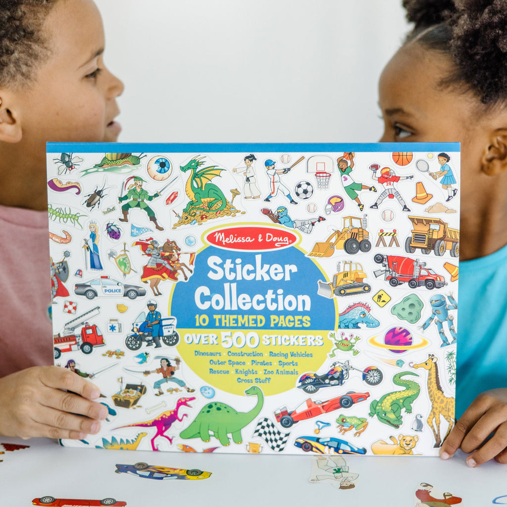 Sticker Collection - Dinosaurs, Vehicles, Space, and More