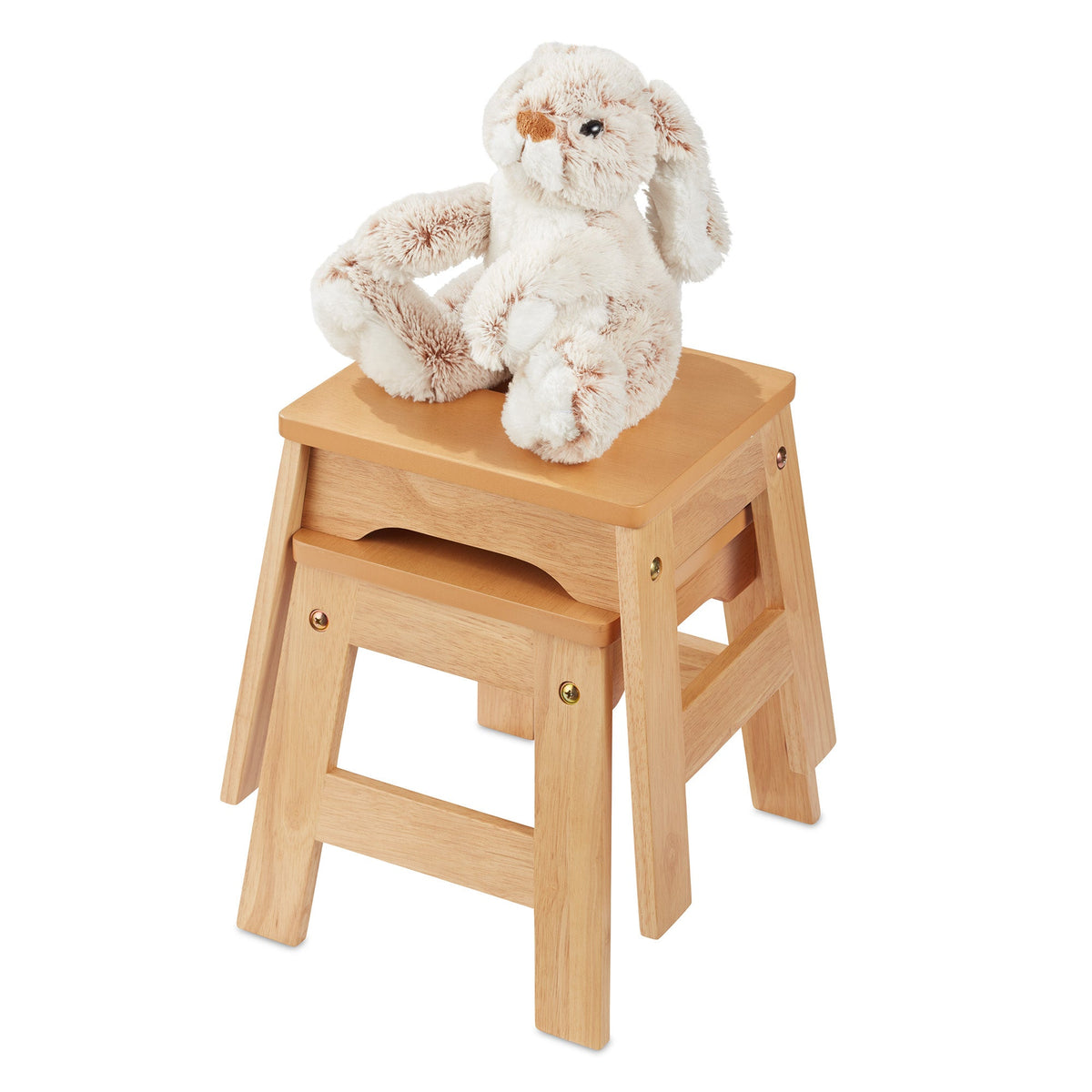 Wooden Stools – Set of 2