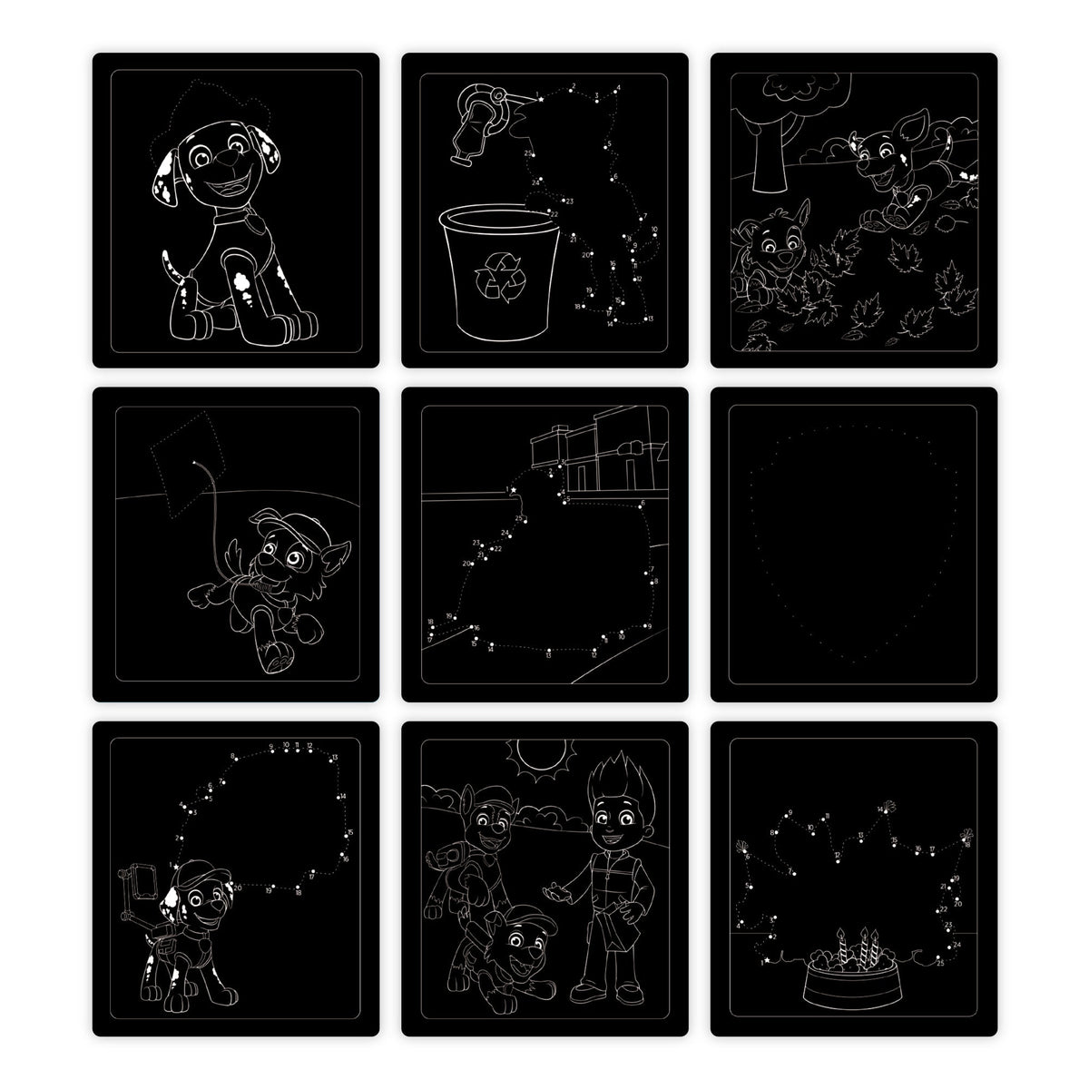 PAW Patrol Scratch Art Pad - Marshall