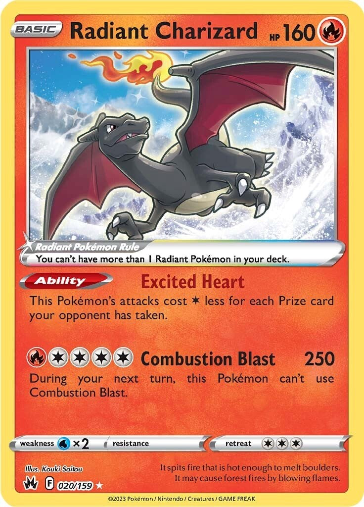 Radiant Charizard - 020/159