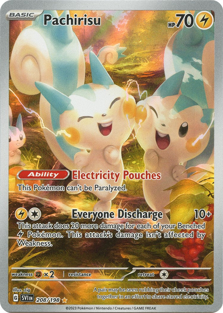 Pachirisu - 208/198 - 208/198 - (SV01: Scarlet & Violet Base Set)