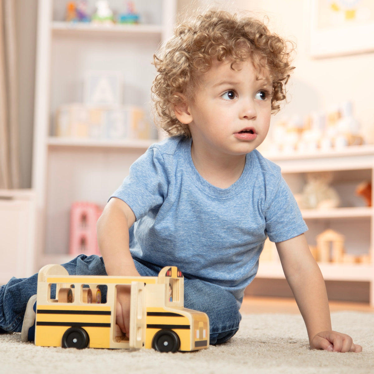 Wooden School Bus
