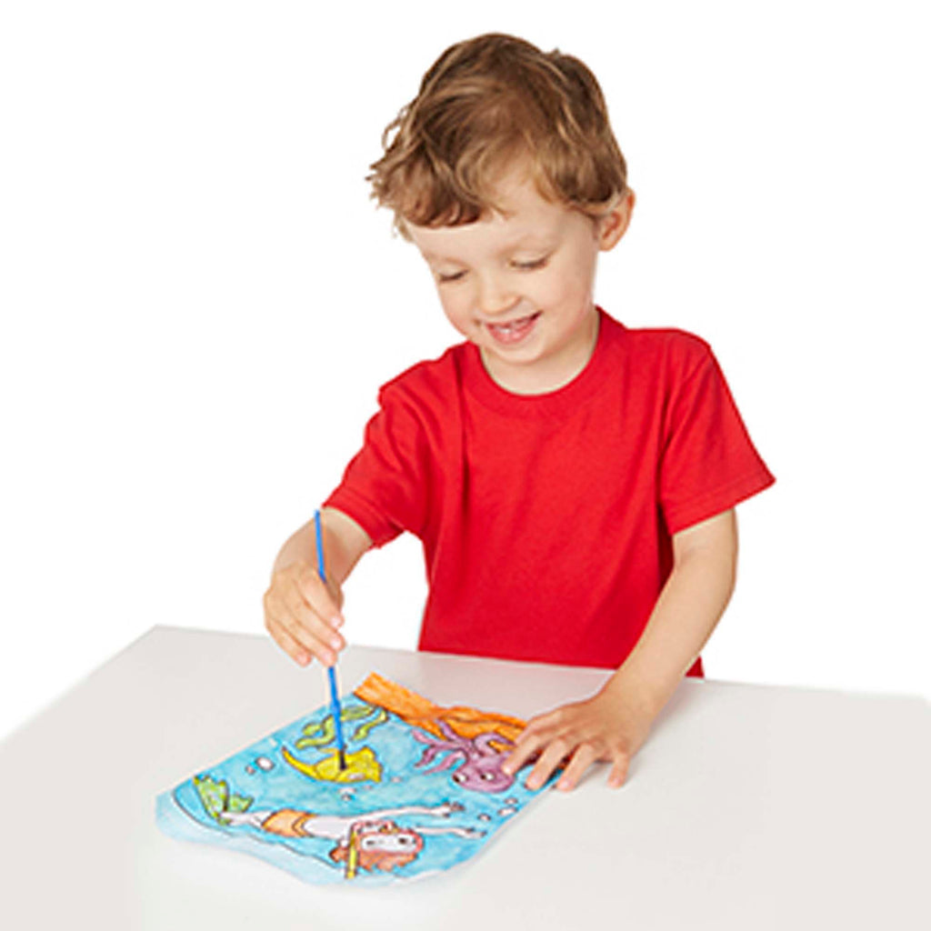 My First Paint with Water 3-Pack: Animals, Vehicles, Multi-Themed