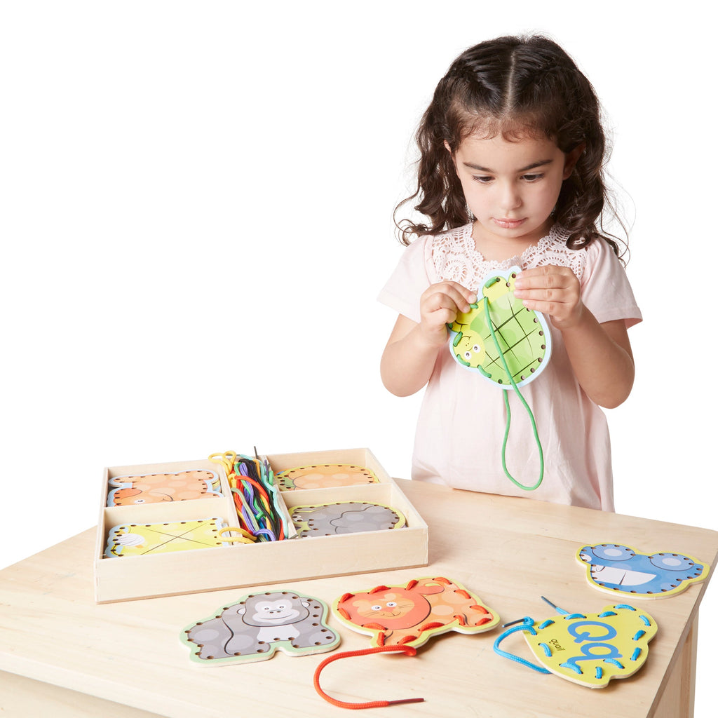 Alphabet Lacing Cards