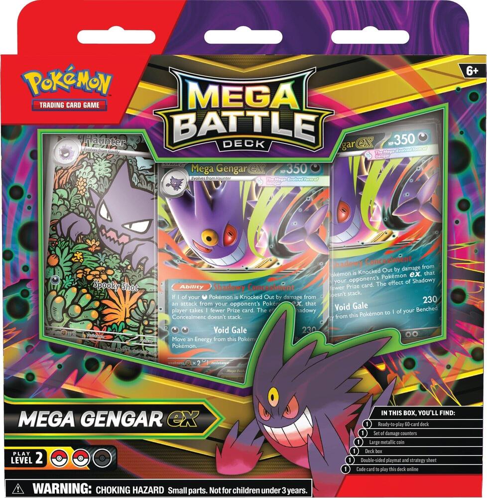 Pokemon TCG: Mega Battle Deck - Mega Gengar ex