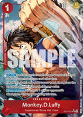 Monkey.D.Luffy - OP14-013 (Alternate Art) (OP14-013) - The Azure Sea's Seven Foil
