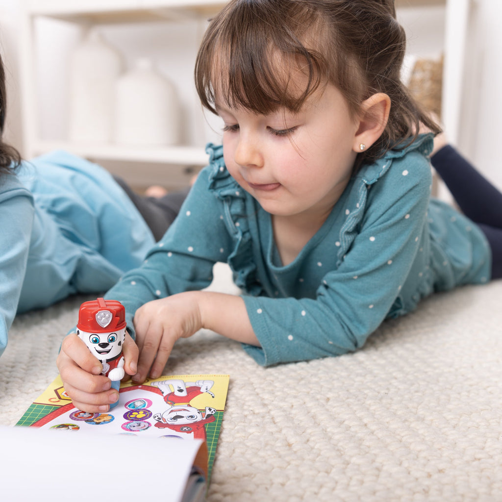 Sticker WOW!™ PAW Patrol Marshall Bundle: Activity Pad & Sticker Stamper + Mini Activity Pad and 200 Refill Stickers