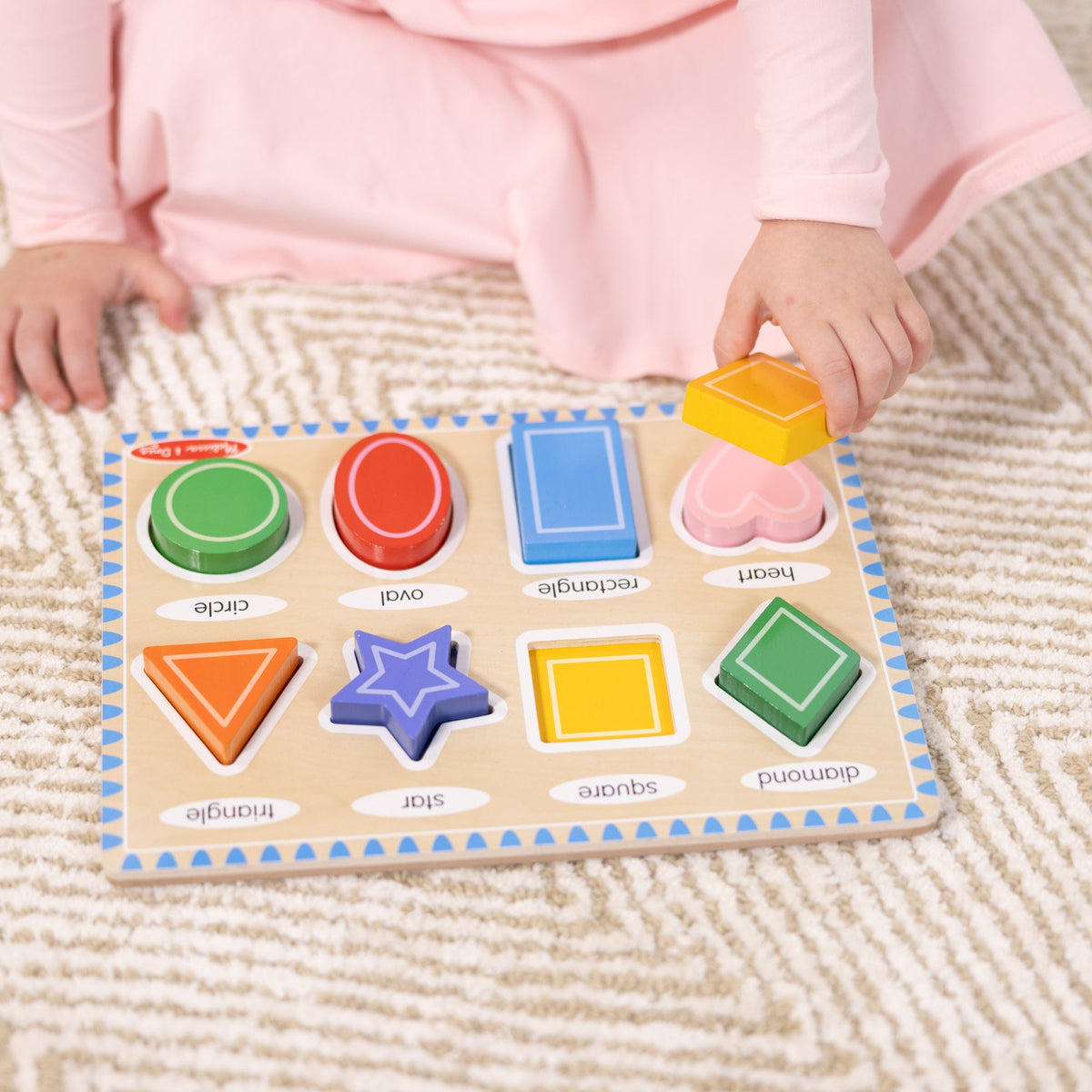 Shapes Chunky Puzzle - 8 Pieces
