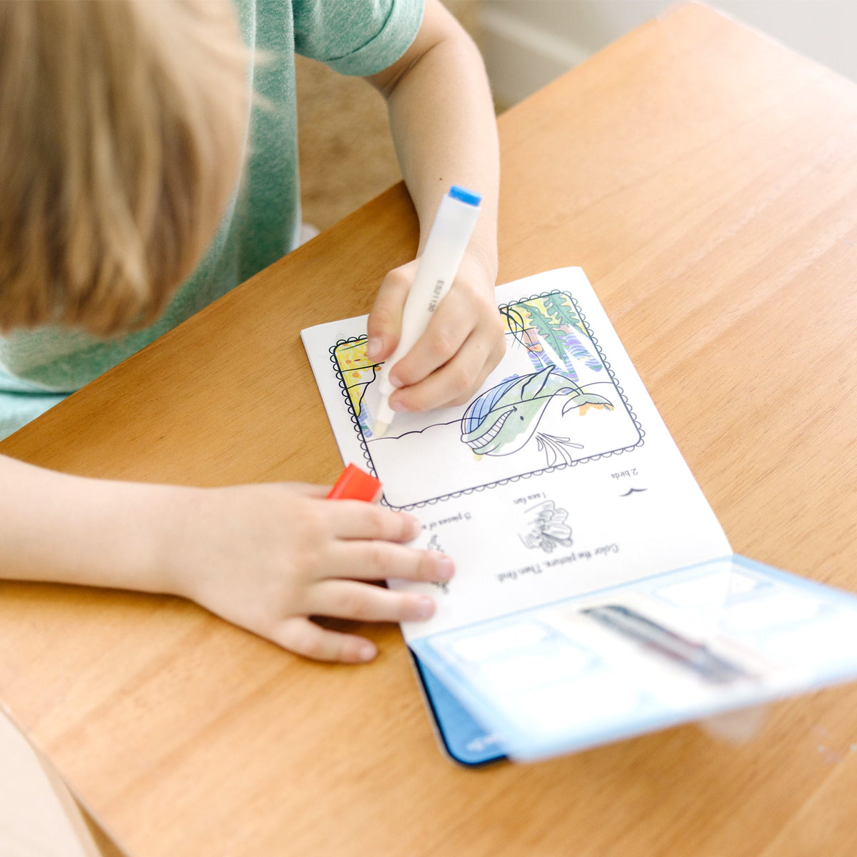 On the Go™ ColorBlast Color Reveal Pad – Sea Life