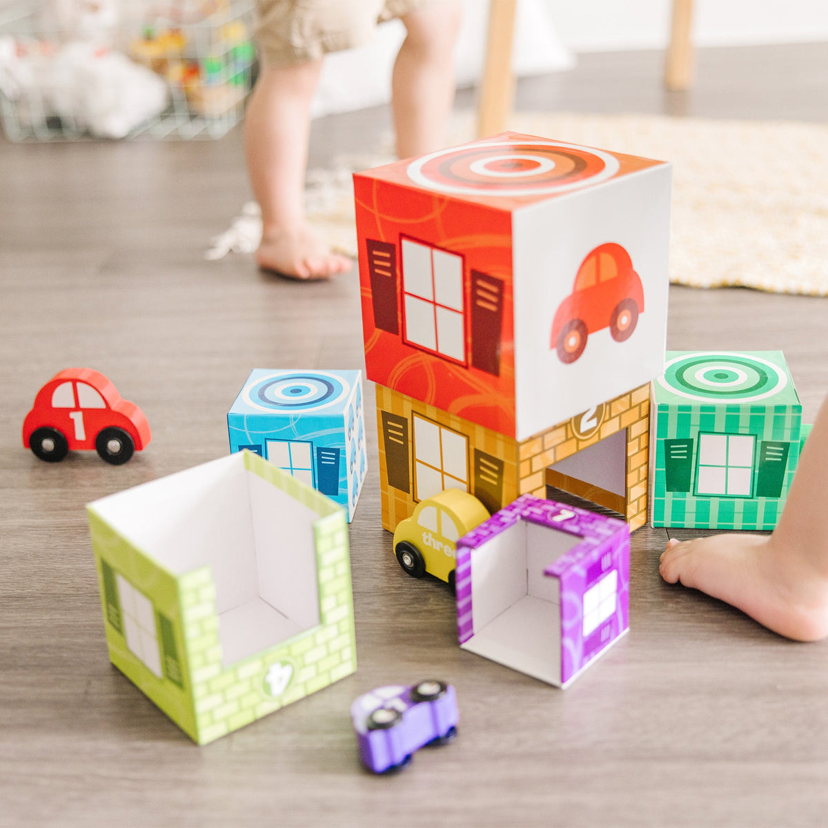 Nesting & Sorting Garages & Cars