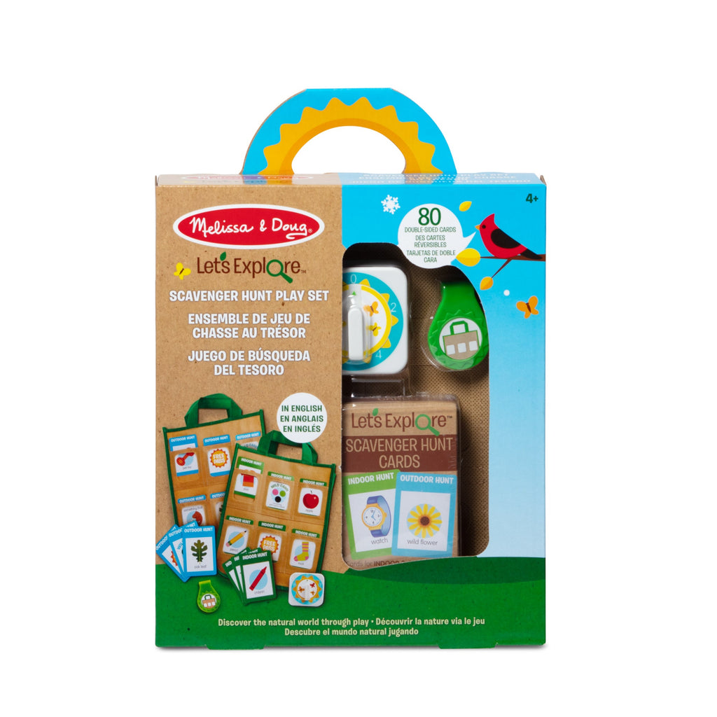 Let’s Explore Indoor/Outdoor Scavenger Hunt Play Set