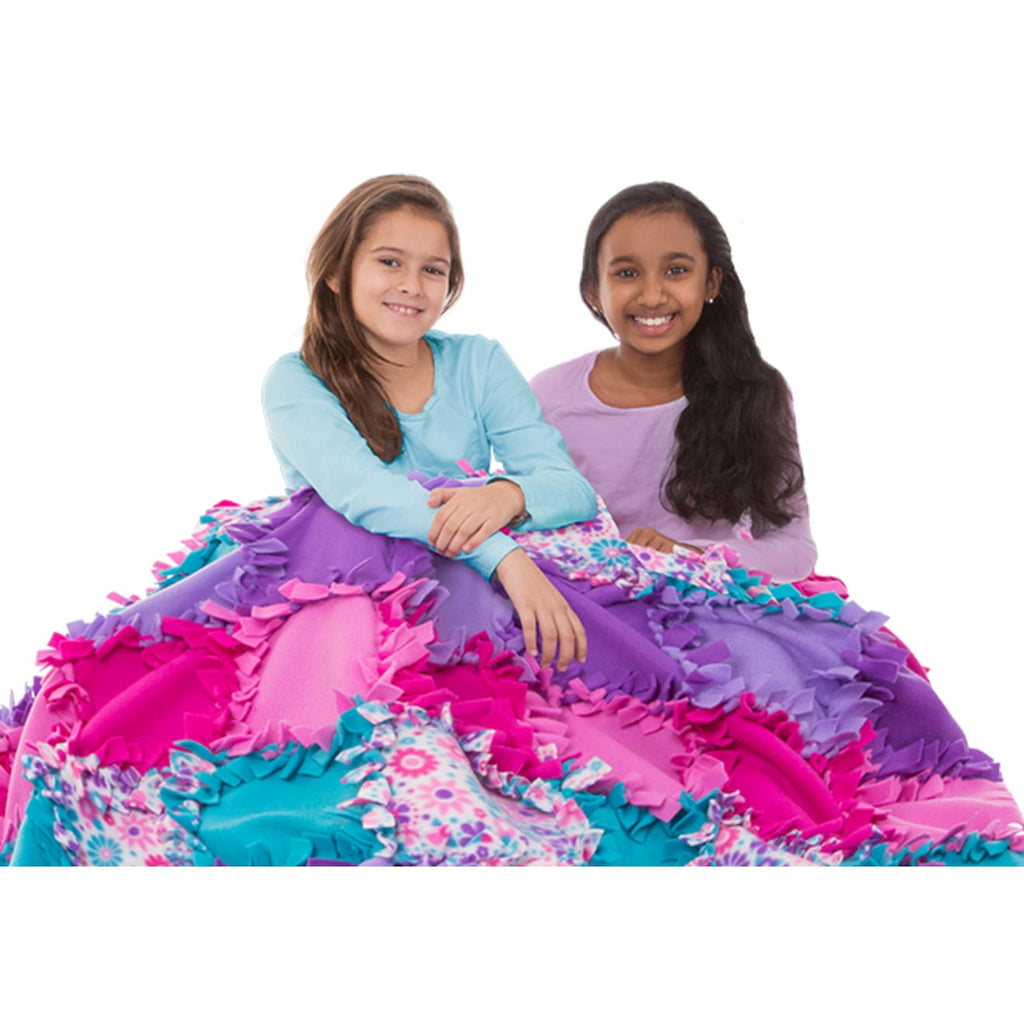 Created by Me! Flower Fleece Quilt