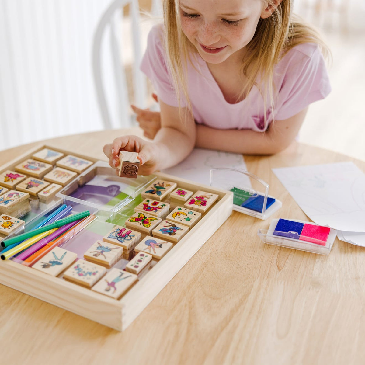Deluxe Wooden Stamp Set - Fairy Tale