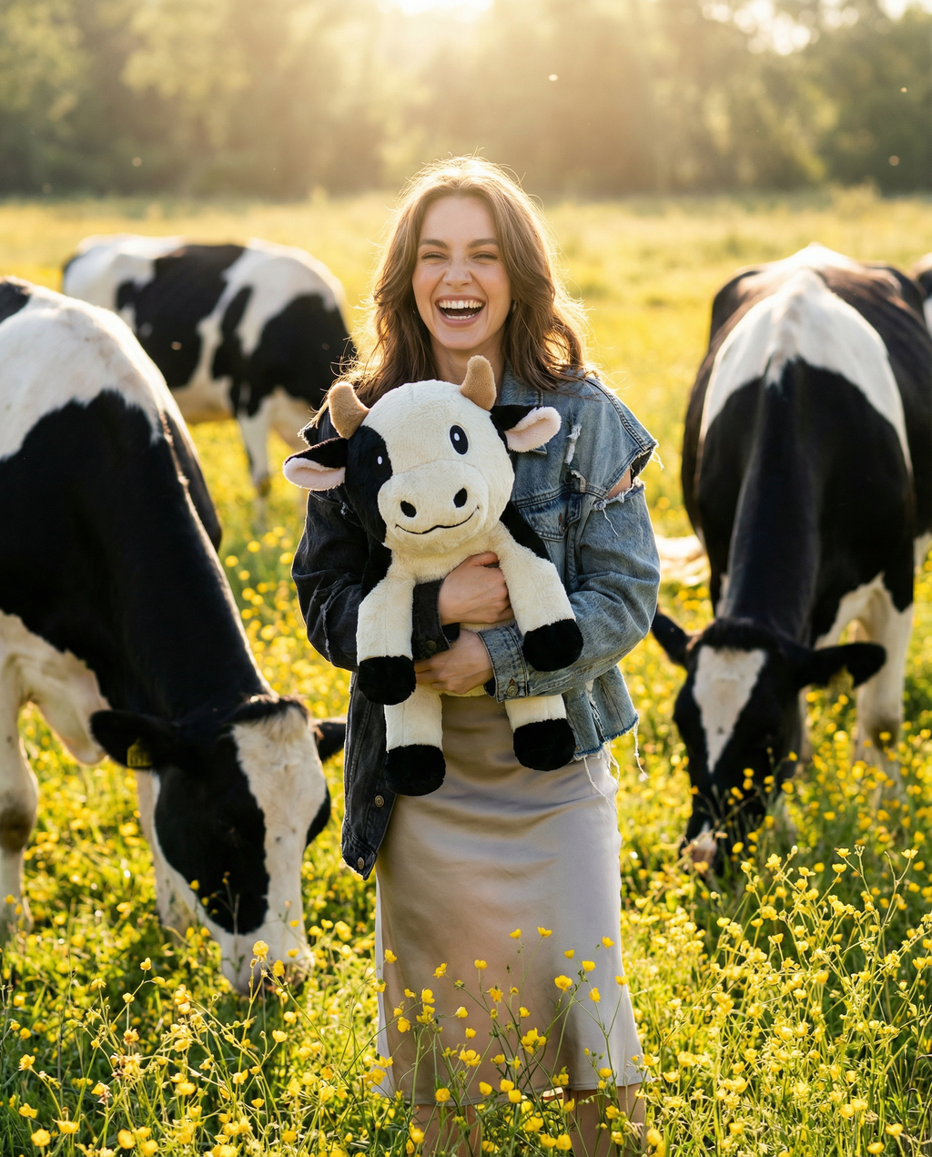 Weighted Holstein Cow 5lb