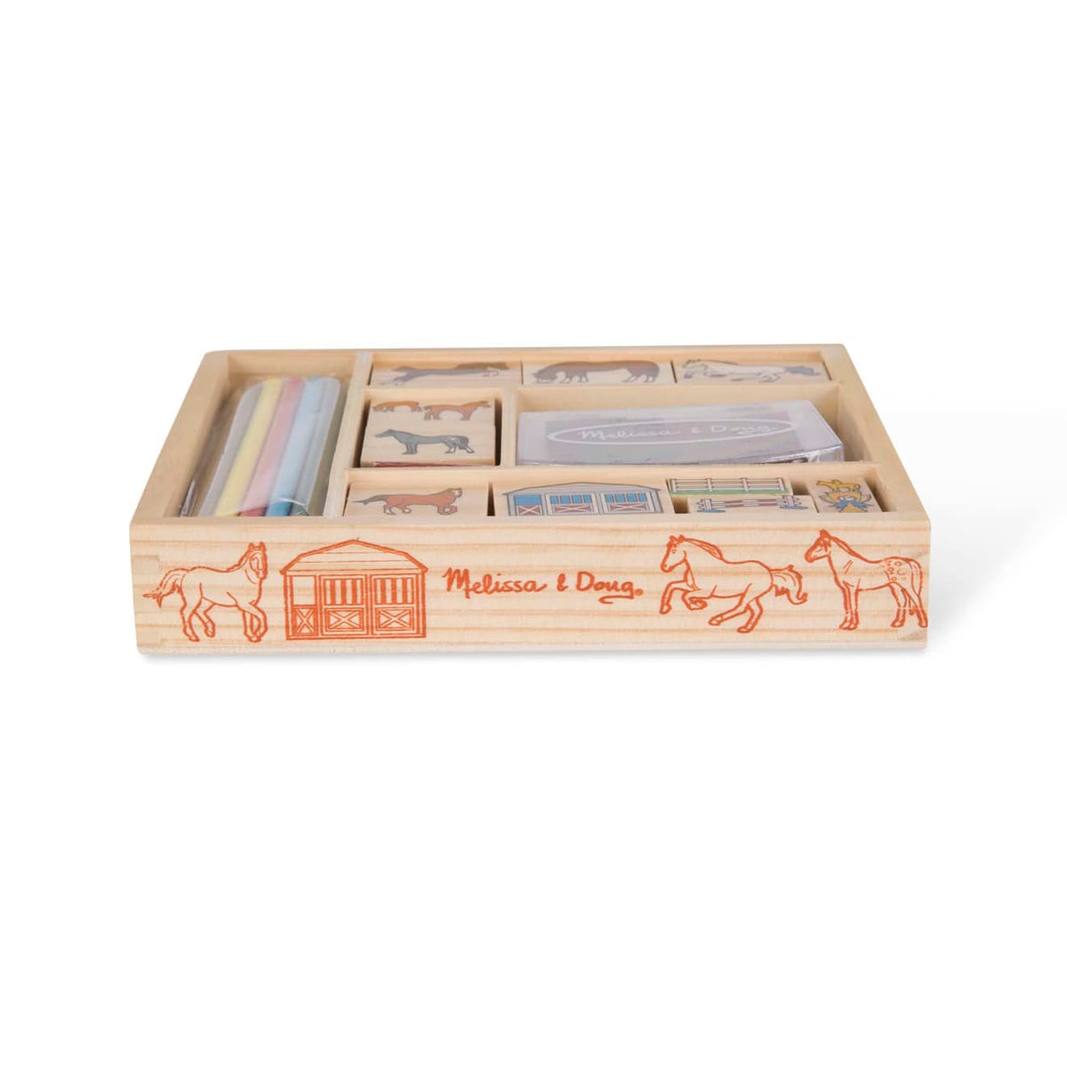 Wooden Stamp Set - Horses