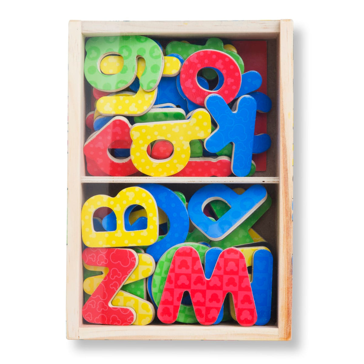 Disney Mickey & Friends Wooden Alphabet Magnets