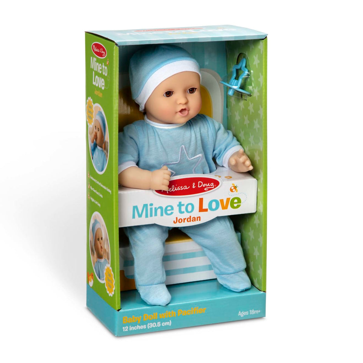 Mine to Love Jordan 12-Inch Baby Doll