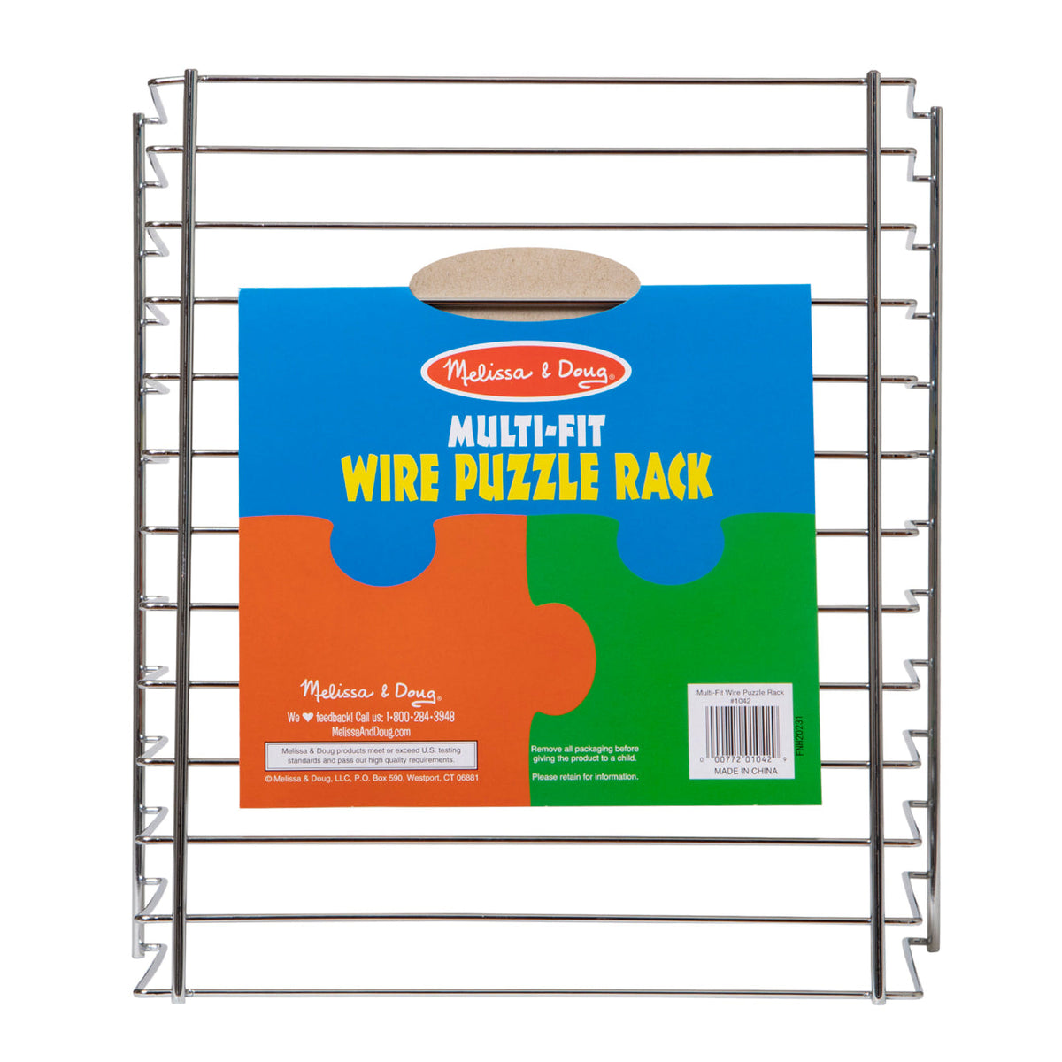 Multi-Fit Wire Puzzle Rack