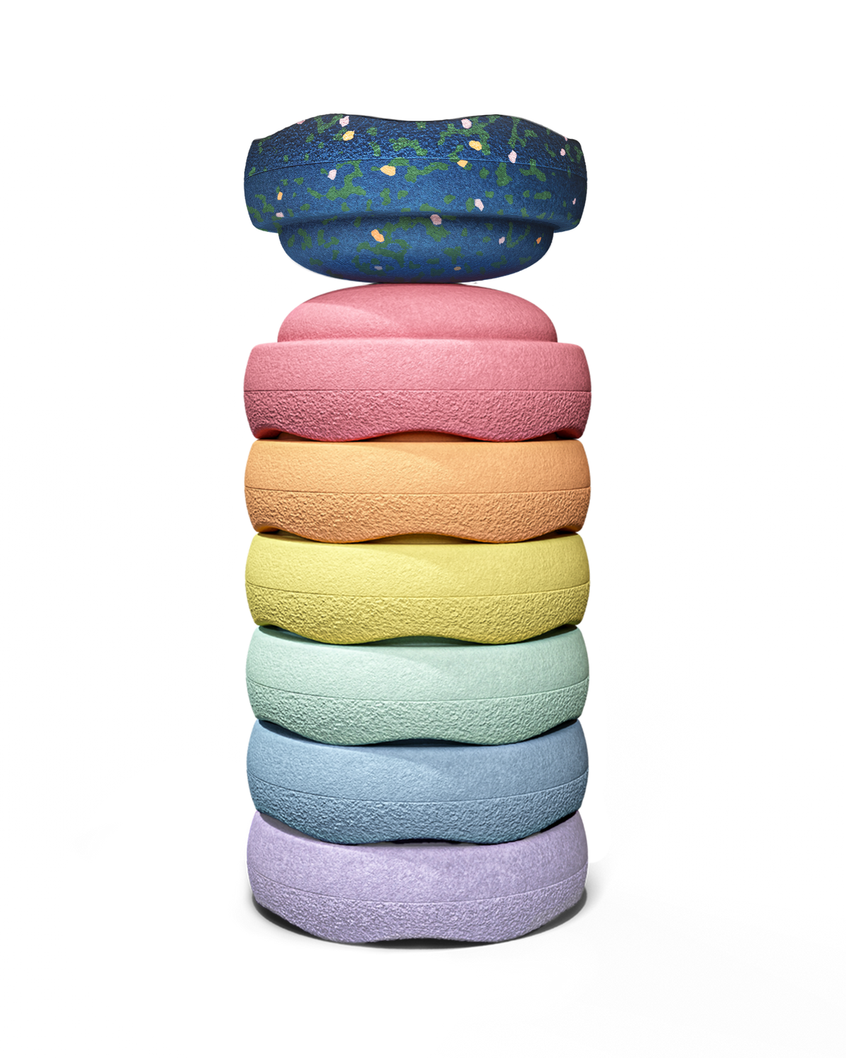 Stapelstein ® Water Lily Mini Rainbow