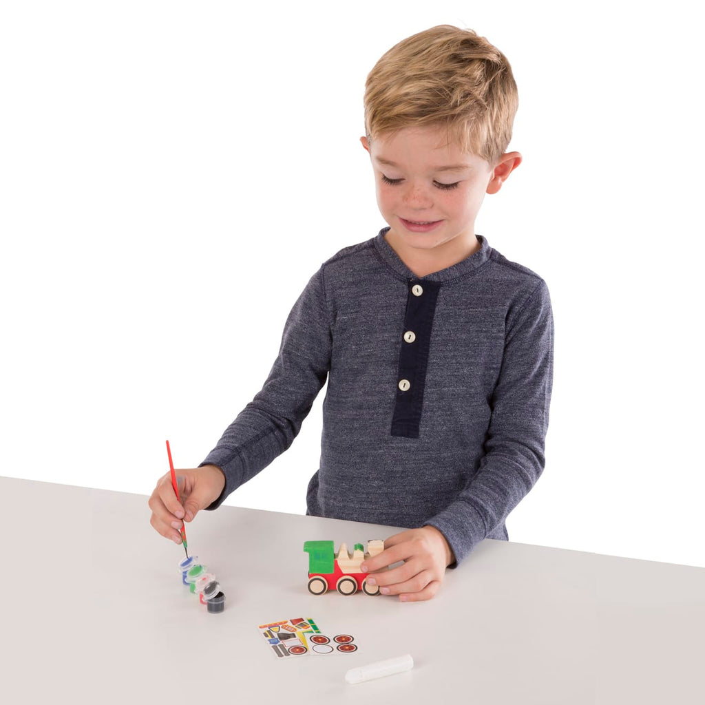 Created by Me! Train Wooden Craft Kit