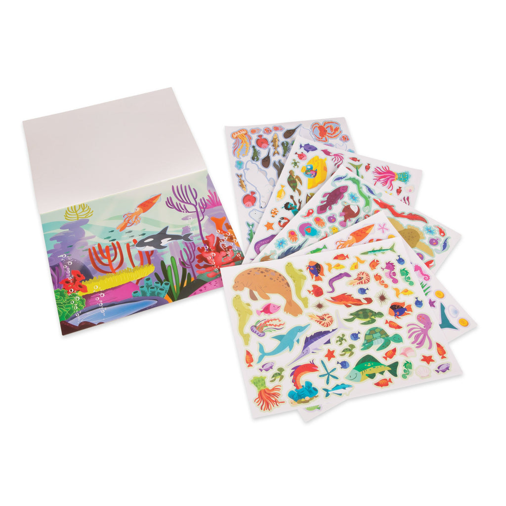 Reusable Sticker Pad - Under the Sea