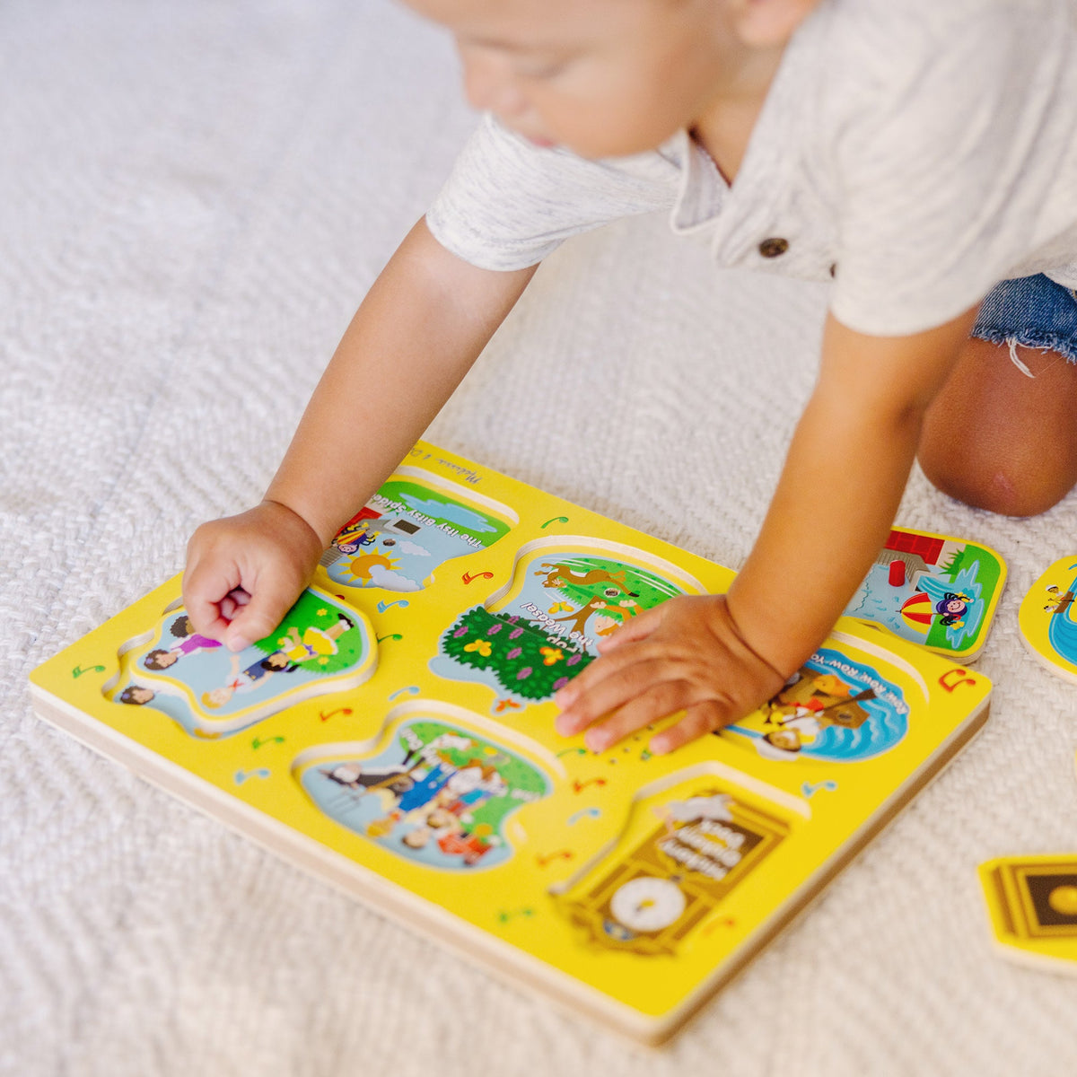 Nursery Rhymes 1 Sound Puzzle - 6 PIeces