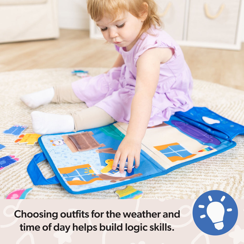 Ms. Rachel™ What to Wear Felt Activity Board