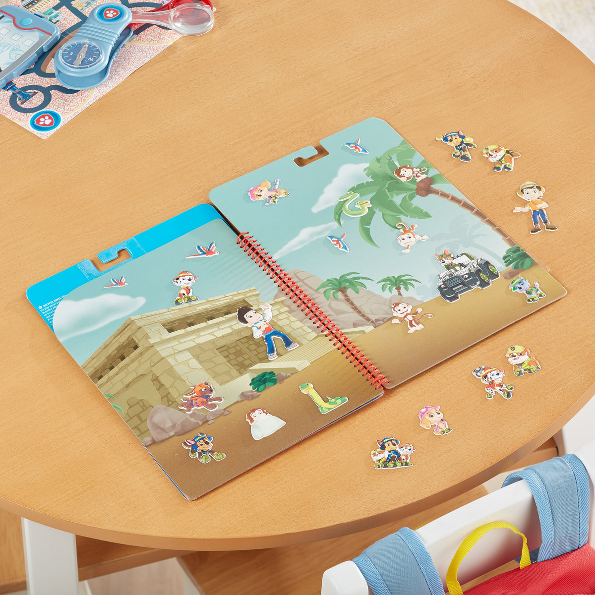 PAW Patrol Restickable Puffy Stickers - Jungle