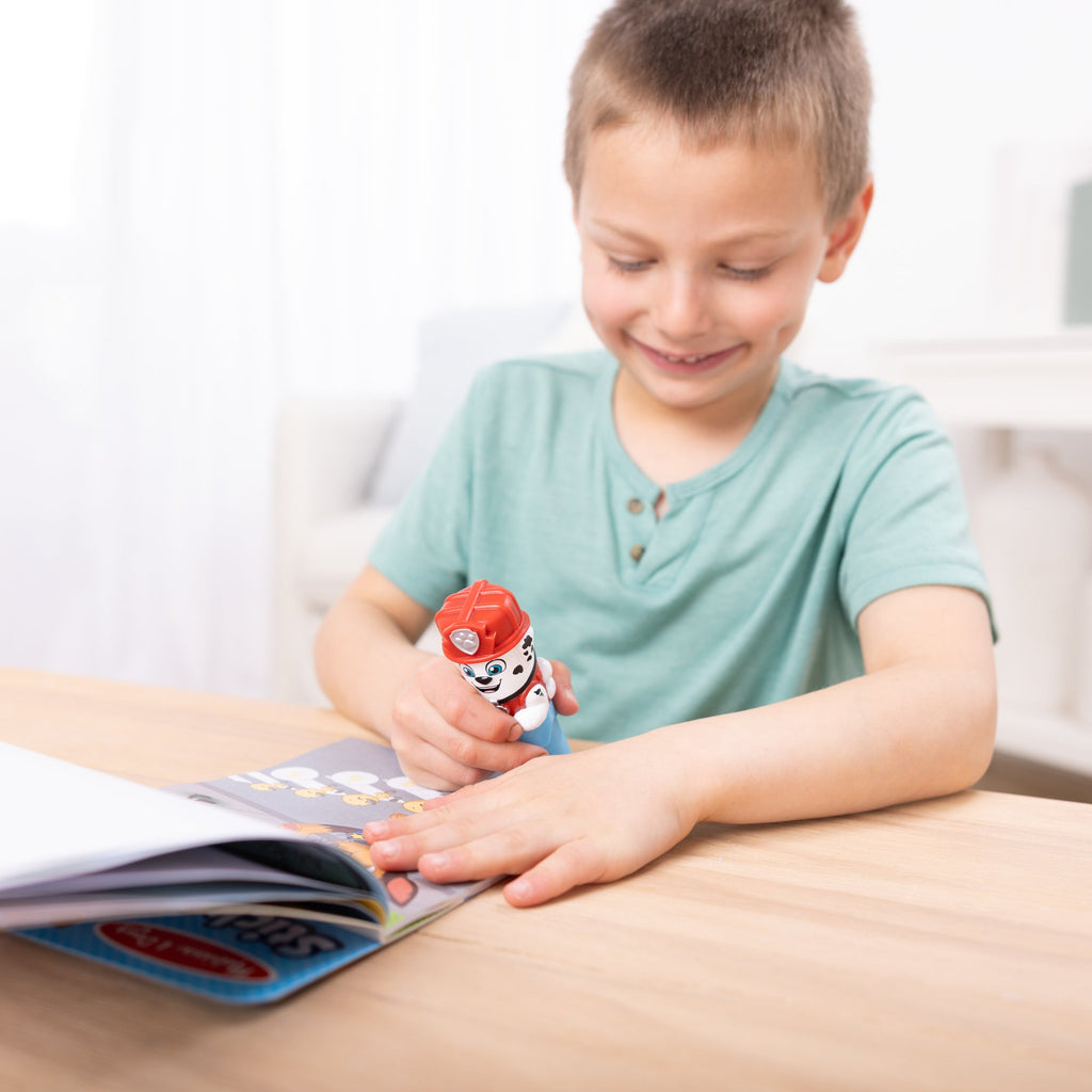 Sticker WOW!™ PAW Patrol Marshall Bundle: Activity Pad & Sticker Stamper + Mini Activity Pad and 200 Refill Stickers