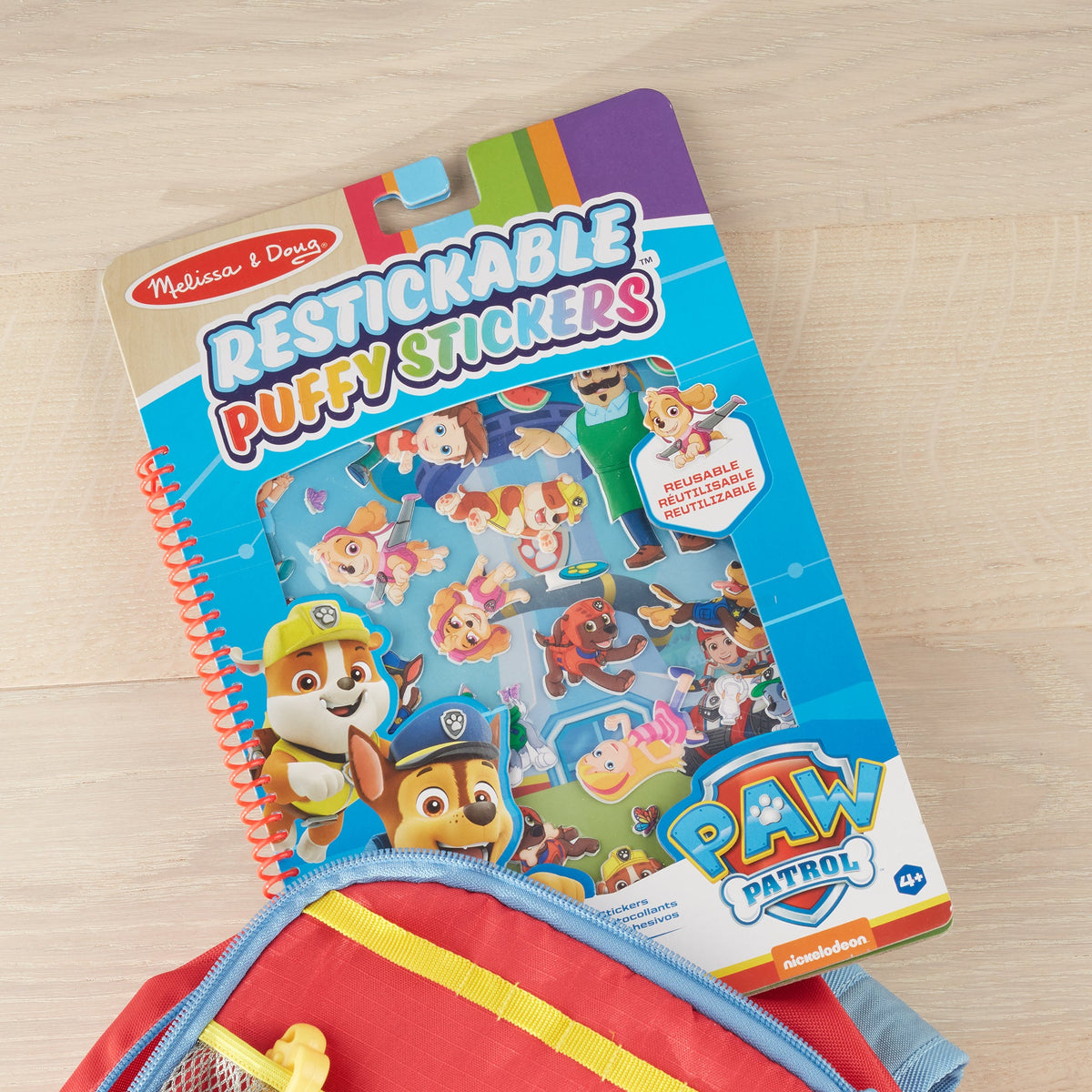 PAW Patrol Restickable Puffy Stickers - Adventure Bay