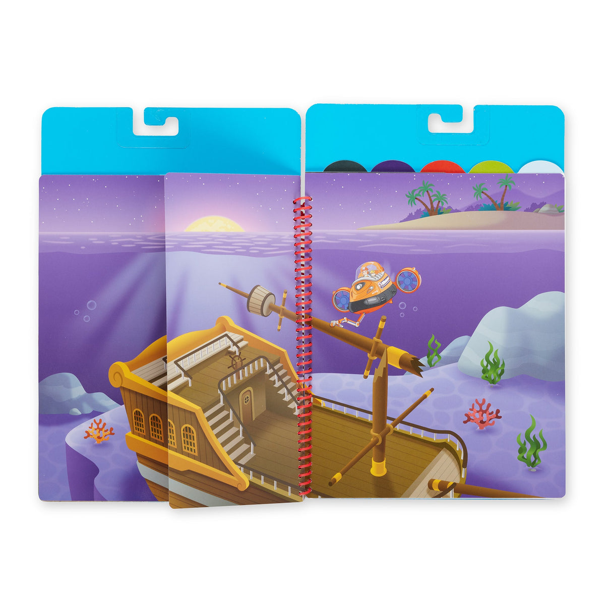 PAW Patrol Restickable Stickers Flip-Flap Pad - Classic Missions