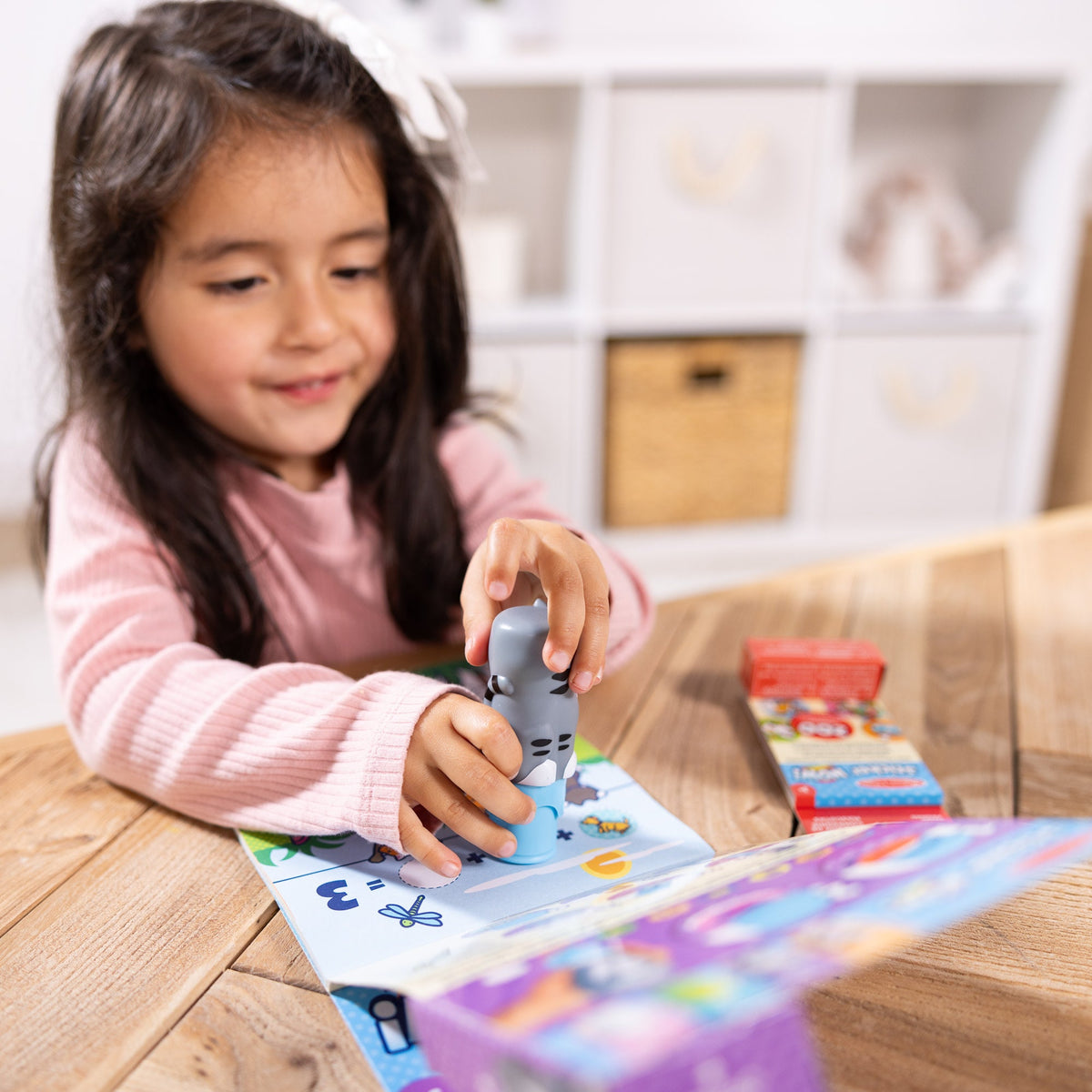 Sticker WOW!™ Cat Bundle: Activity Pad & Sticker Stamper + Mini Activity Pad and 200 Refill Stickers