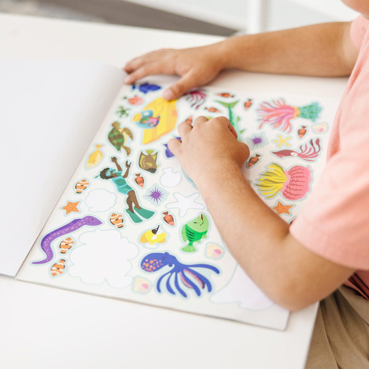 Reusable Sticker Pad - Under the Sea